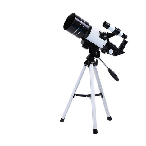 ASUPERMALL Télescope d'extérieur Télescope réfracteur astronomique très clair Télescope d'observation des étoiles professionnel Trépied compact Observation monoculaire pour enfants adolescents débutants