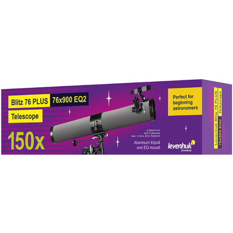 Télescope Levenhuk Blitz 76 PLUS