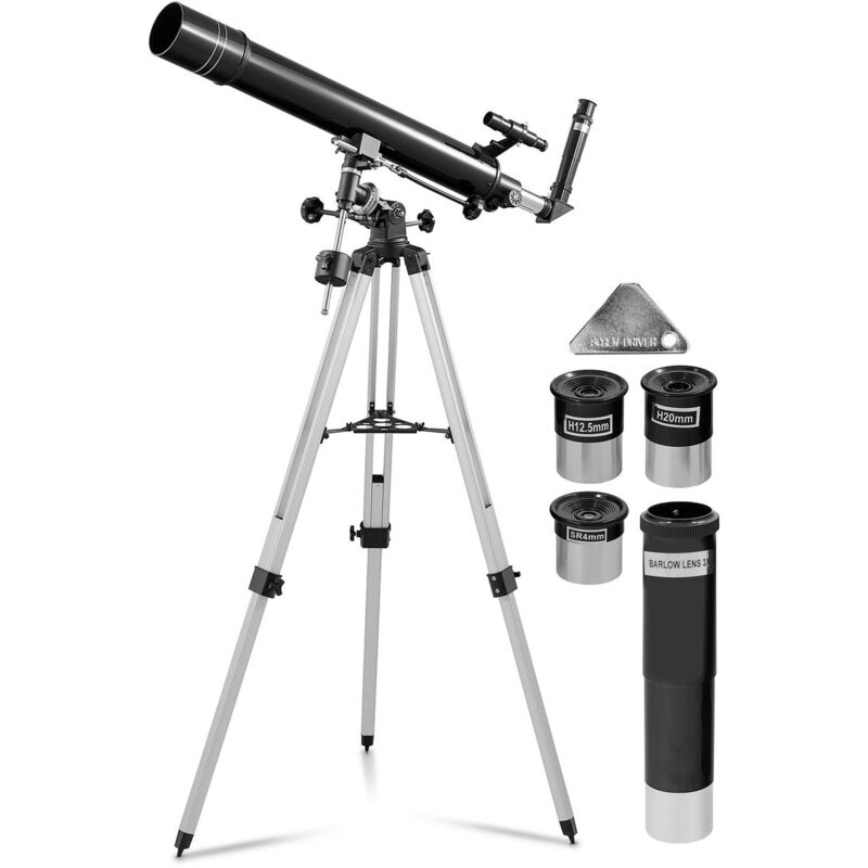 Telescope Telescope Refractor Lens Telescope Ø 80 mm 900 mm Tripod Stand