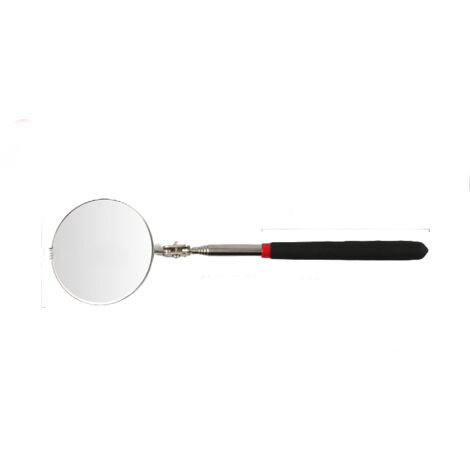 Telescopic Inspection Mirror, Rectangular Telescopic Mechanical Mirror with Extended Handle, 360 Degree Rotating Inspection Mirror for Checking Vehicle Condition (Dimensions)