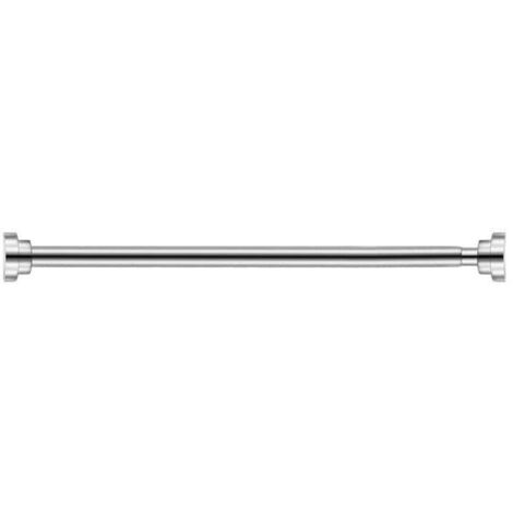 Telescopic shower curtain rod, no drilling required, for clothes, ideal for bedroom, bathroom or shower. 50 cm - RAPANDA