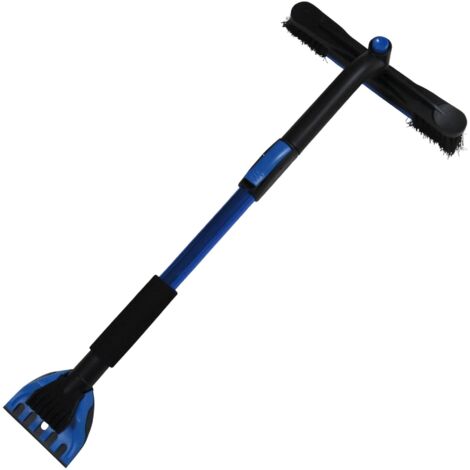 Telescopic Swivel Snow Brush + Ice Scraper -  Squeegee Car Removal Tool Cleaning
