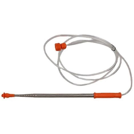 Telescopic Turbo Sprayer Wand Stainless Steel Lengthened Pipe Gardening Tool
