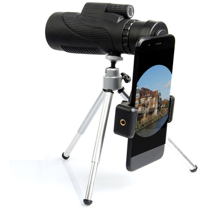 

Telescopio monocular óptico con zoom 40x60 HD y mini trípode de visión nocturna para acampar