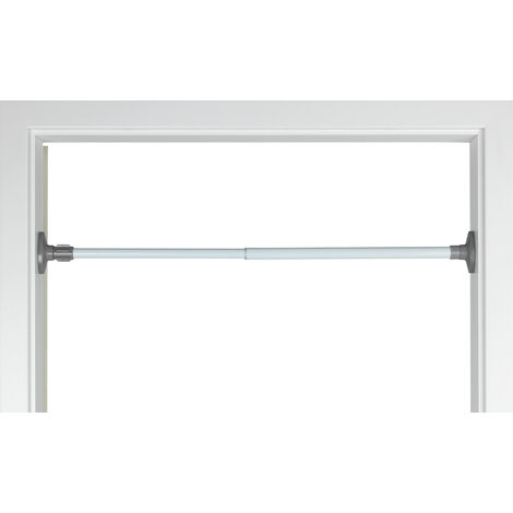 Teleskop-Klemmstange HERKULES, Kleiderstange, 47-80 cm, weiß, WENKO
