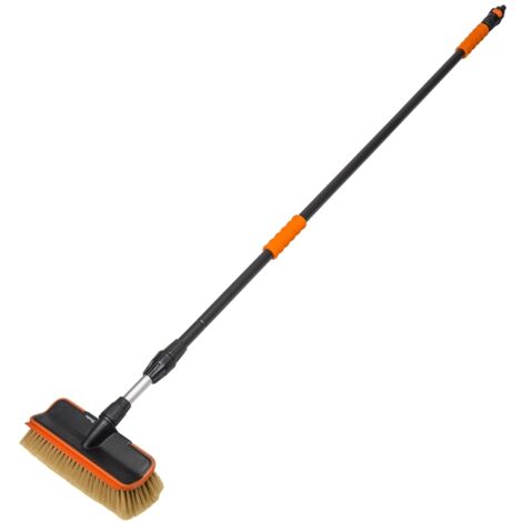 Teleskop Waschbürste mit Soft-Ventil 2 fach 180-300cm