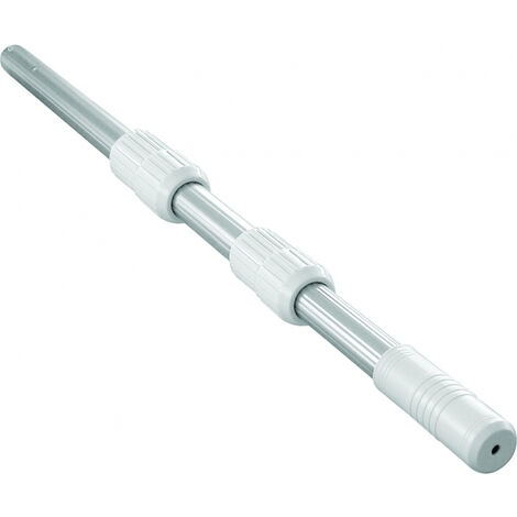 Teleskopstiel aus Aluminium 1.2 x 3.6 m POOLSTYLE - C/20 K163BU/S