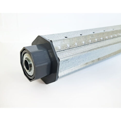 TRUE DEAL Teleskopwelle SW 60, 350 mm lang mit montierter Kapsel mit Kugellager