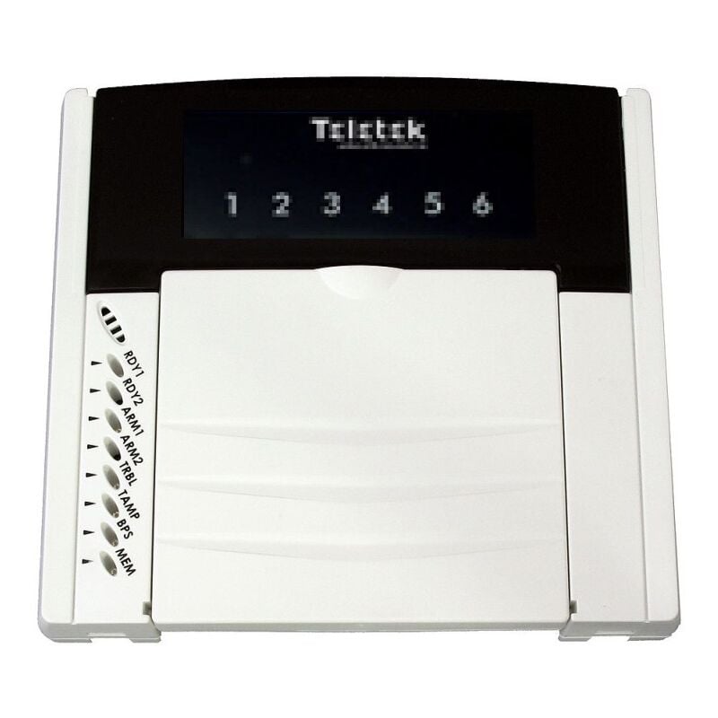 LED63 led keypad control for CA62 central unit - 6 zones - Teletek