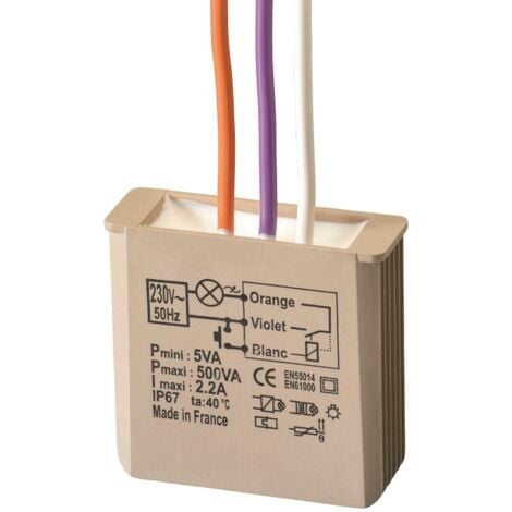 Télévariateur 500W sans neutre - YOKIS - MTV500E