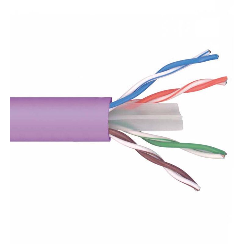 

Cable de datos dk6000 u/utp cat. 6 eca lsfh alta velocidad 1gbps euro/mts - Televes