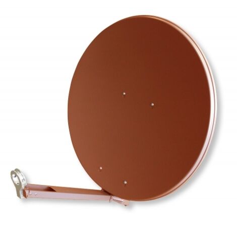 Televes S760CL-Z Classic Line Ziegelrot Sat-Spiegel