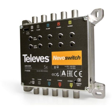 Televes Verstärker 5-fach MS510VGQ