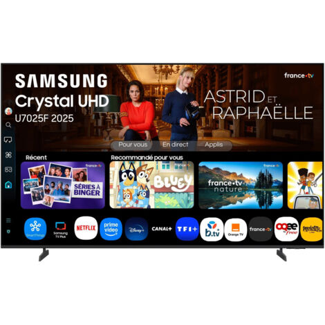 Téléviseur LED 65 pouces UHD 4K – Smart TV avec Bluetooth – 3 ports HDMI – Classe énergétique A
