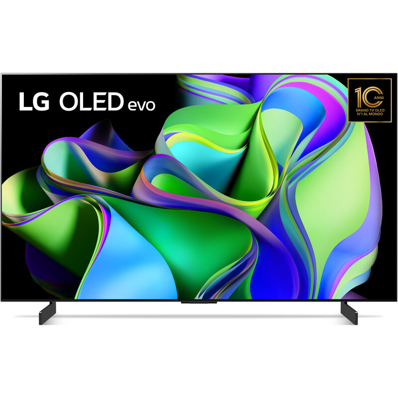 Image of Oled evo 42'' Serie C3 OLED42C34LA, tv 4K, 4 hdmi, smart tv 2023 - LG