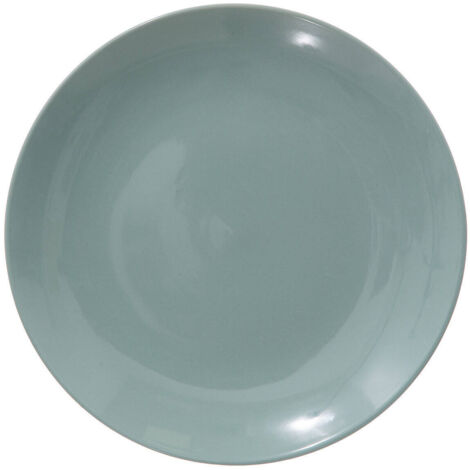 Teller aus Steingut mintfarben COLORAMA, Ø 27 cm