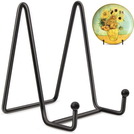 Tellerständer – 4-Zoll-Tellerhalter, Bilderständer, Metallrahmenständer