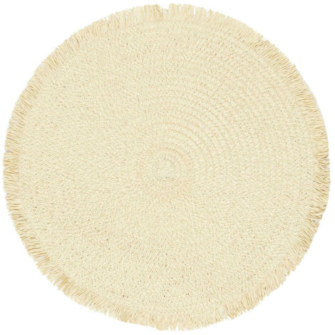 TELLERUNTERSETZER natur 38cm Boho Material