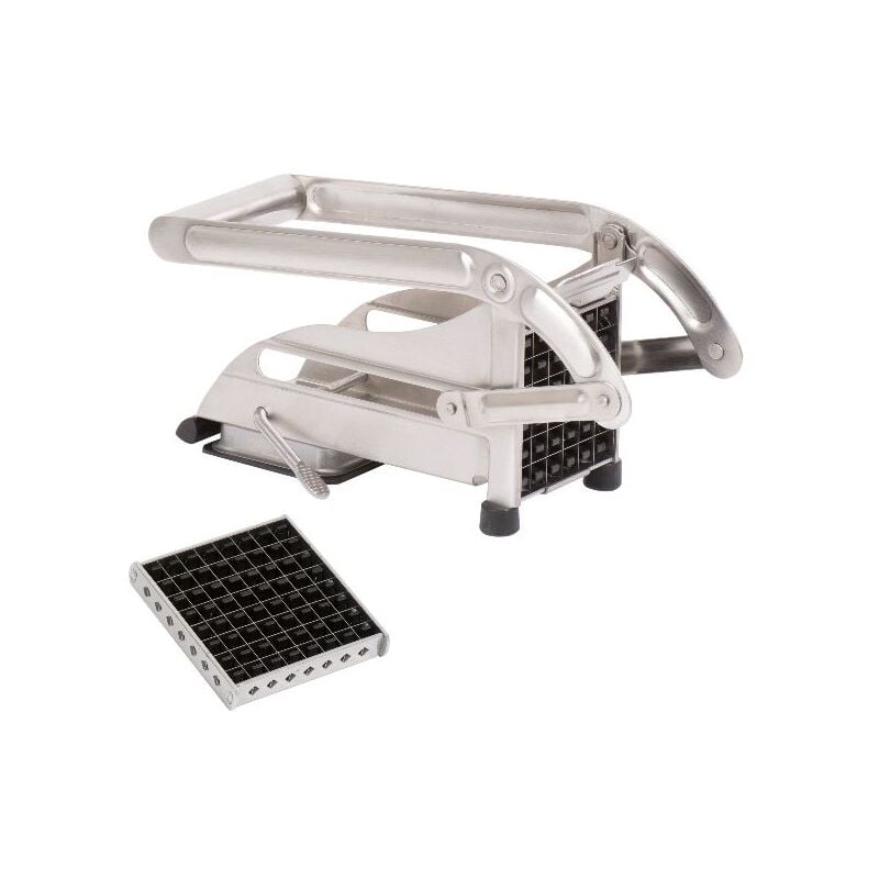 Tellier - coupe frites inox 2 grilles