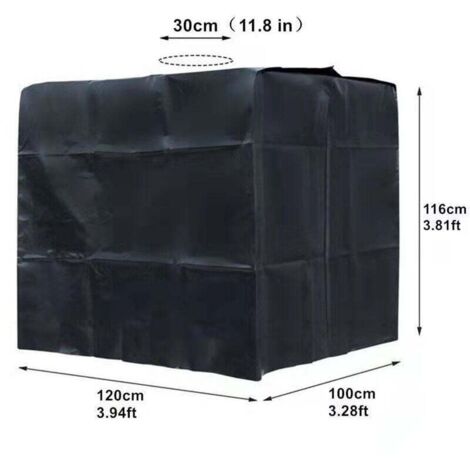 Telo anti-UV nero per cisterna da 1000 litri Raccordi e altri accessori per cisterna di recupero acqua