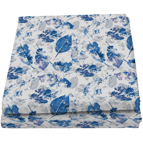 Telo Arredo Copritutto Copridivano 170x260 cm in Microfibra Foglie