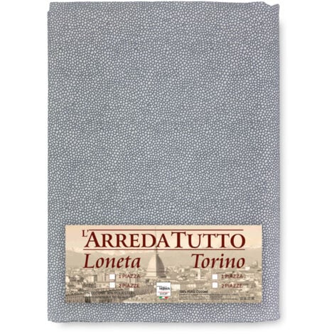 TELO ARREDO - GRAN FOULARD SPAGHETTO Colore Grigio Chiaro Dimensione 160x280