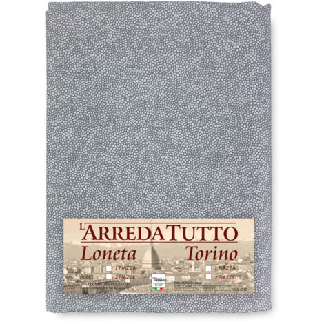 Seamar Telo Arredo Copritutto Grande Poseidon 220x240cm Cotone Copri divano Gran foulard Batik Indiano (Azzurro