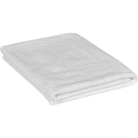 Telo bagno per doccia 90x140 cm bianco in cotone 100%