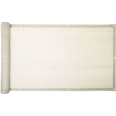 TELO BALCONE FRANGIVISTA STARS - PE ECRU GR/MQ 160 H.CM 90 L.MT 3 + POLIECO  - 1 pezzo