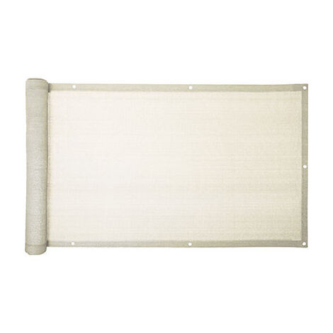 Telo Balcone Frangivista Stars Rafia/Nylon Ecru Gr/Mq 160 H.Cm 90 L.Mt 6 - 1 Pz