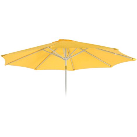 Telo copertura di ricambio per ombrelloni rotondi N18 Ø 270cm giallo