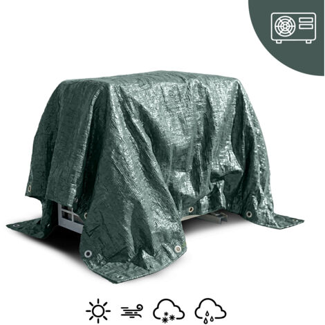 Telo Copertura Impermeabile per Arredo Giardino e Barbecue – Protezione Universale Cover Anti Pioggia UV Polvere per Tavoli, Sedie, Divani, ,lettino prendisole, Ombrelloni e BBQ Modello 13