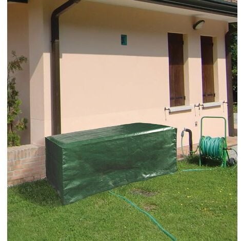 Tavolo Da Giardino Copertura Mobili da Giardino Involucro Protettivo OVALE 145cm x 100cm x 70cm BORDEAUX