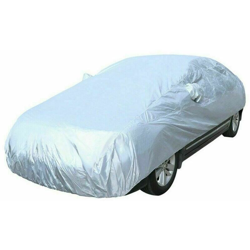 Image of Telo copriauto impermeabile copertura copri auto pvc anti pioggia sole taglia xl