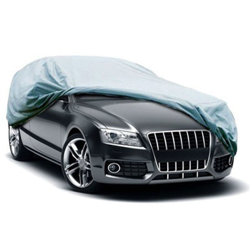 Image of Trade Shop Traesio - Telo Copriauto Impermeabile Copri Auto Pioggia S-m Telone Antipioggia Neve -