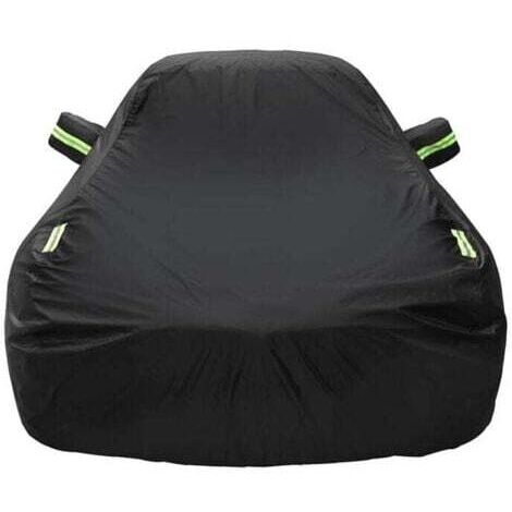 Telo copriauto impermeabile per SUV 480 x 175 x 150 cm, nero, per esterni, per SUV, impermeabile, INHHUB