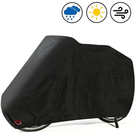 Telo copriauto, telo copribici impermeabile e antistrappo - Super Garage Bike con materiale in poliestere rivestito, borsa portaoggetti di alta qualità