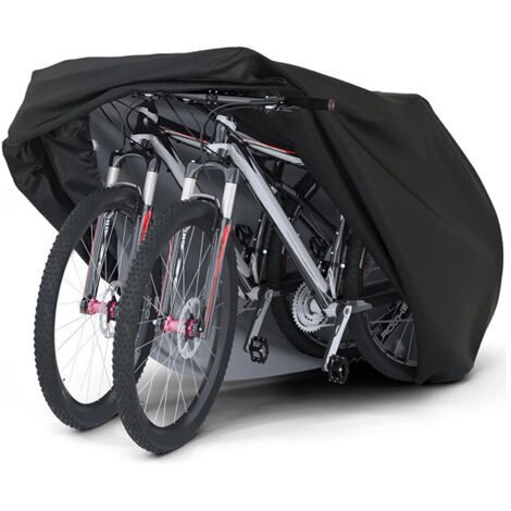 Telo copribici - Impermeabile e robusto per riporre oggetti all'aperto con rivestimento in PU210D - per mountain bike, bici da strada, bici da spiaggia, bici da passeggio