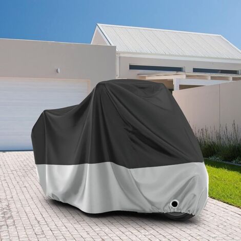 Telo coprimoto speciale per esterni, per Piaggio MP3 500 HPE, impermeabile, antivento, anti-UV, con fori di bloccaggio, XXXL