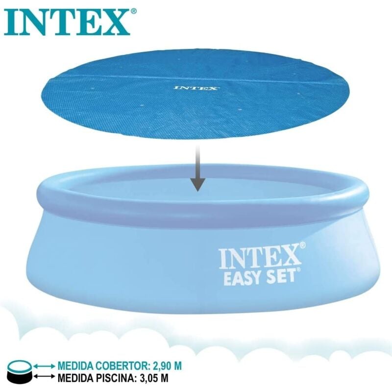 28011-V Telo solare termico piscina rotonda cm 305 - Intex