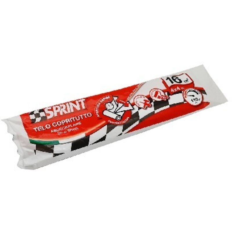 Telo Copritutto C apertura Rapida 16 M2 Hdpe 110 Gr