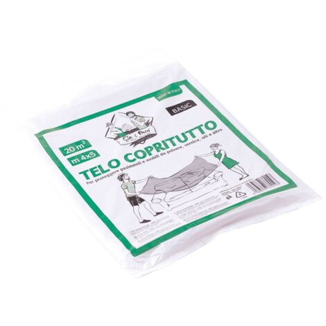 TELO COPRITUTTO MULTIUSO mt 4 x 5 - gr. 240 circa
