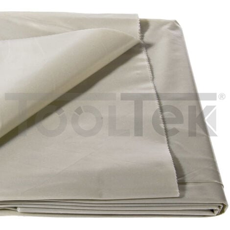 TOOLTEK TELO COPRITUTTO POLIETILENE PVC ROBUSTO E DUREVOLE 2x3 3x4 4x4 3x6 VERDELOOK, " 2x3m "