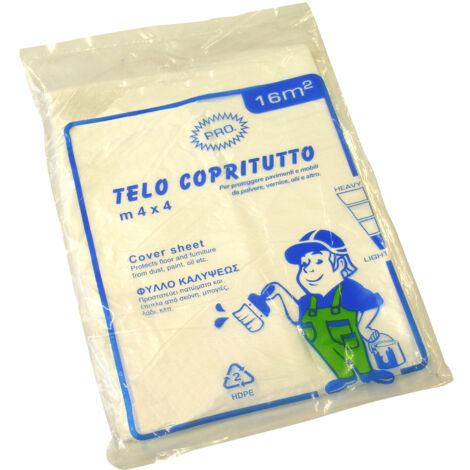 TELO COPRITUTTO PRO gr. 100 mq. 16 (4x4) 100.00 pz