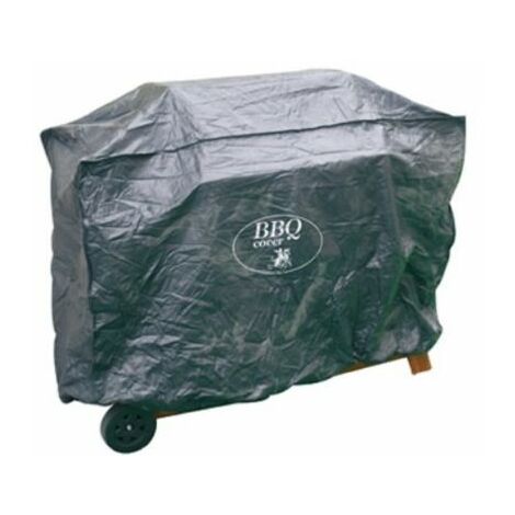 Telo Cover Di Copertura In Polietilene Nero Per Barbecue 160x68x120cm 1pz