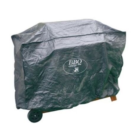 Telo Cover Di Copertura In Polietilene Nero Per Barbecue 160x68x120cm 1pz