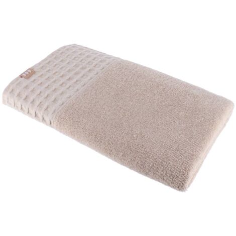 Telo da bagno 90x150 cm 100% cotone - beige - Tendance