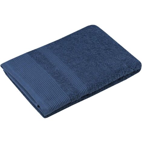 TELO DA BAGNO LYLA 70X140CM MARINO.