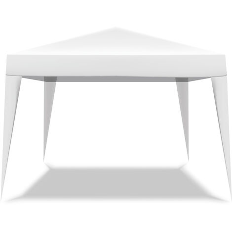 FRANKYSTAR Telo di copertura per gazebo 3x3 mt. Copertura di ricambio per gazebo pieghevole 3x3 mt. Colore bianco