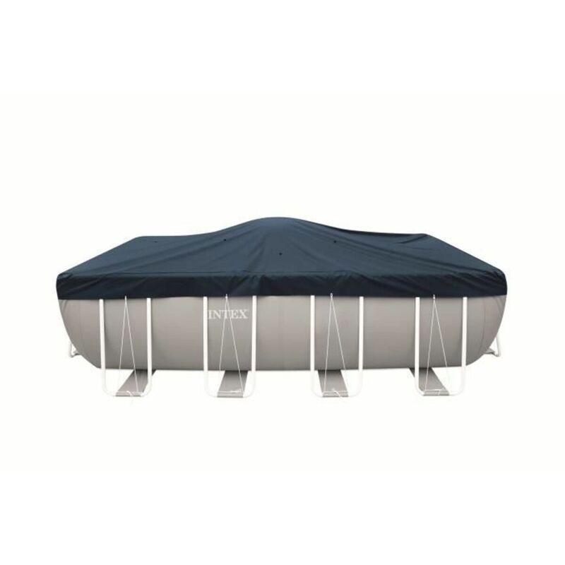 telo di copertura per piscine fuori terra rettangolari intex 450x220x20 cm - cod. 28080